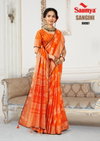 Sangini By Saumya Mass Malo Printed Wedding Wear Saree Exporters In India